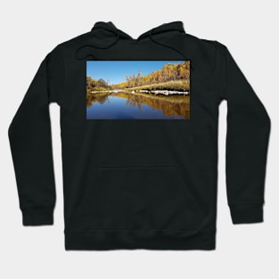 Autumn by the river Hoodie